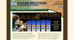 Desktop Screenshot of hoganbrotherscoffee.com